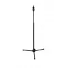 Hamilton KB241M Straight Tripod Microphone Stand with Height Adjustment, Black