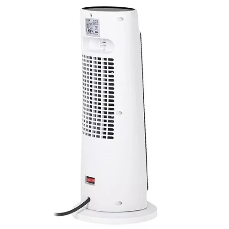 Adler AD 7738 Ceramic Fan Heater 2000W with Remote Control, White