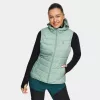 Alpinus Monza Women's Running Vest, Mint, Size M - Quick Dry, Breathable, Lightweight