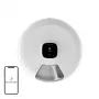Petoneer NutriSpin Intelligent Wi-Fi Food Dispenser for Cats & Dogs, 2.9L, App Control, Voice Recording, Stainless Steel Bowl