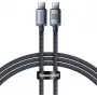 Baseus Crystal Shine USB-C to USB-C Cable 100W PD 1.2m Black