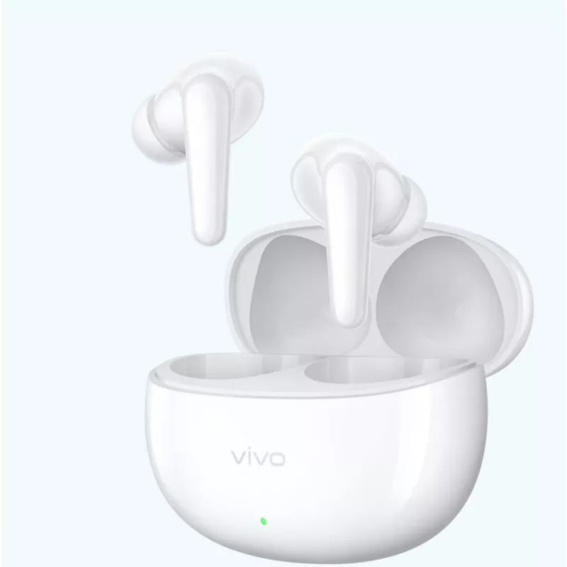 VIVO Buds Pro True Wireless Earbuds with Active Noise Cancellation, Bluetooth 5.2, aptX Adaptive, 29h Battery, IP52, White