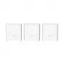 Tenda MX3 (3-Pack) AX1800 Whole Home Mesh Wi-Fi 6 System, Dual-Band, 2x Gigabit Ports per Node, Coverage up to 6000 sq. ft., White