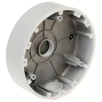 UNIVIEW TR-JB04-C-IN Junction Box for Dome Cameras, White Aluminium, Indoor/Outdoor