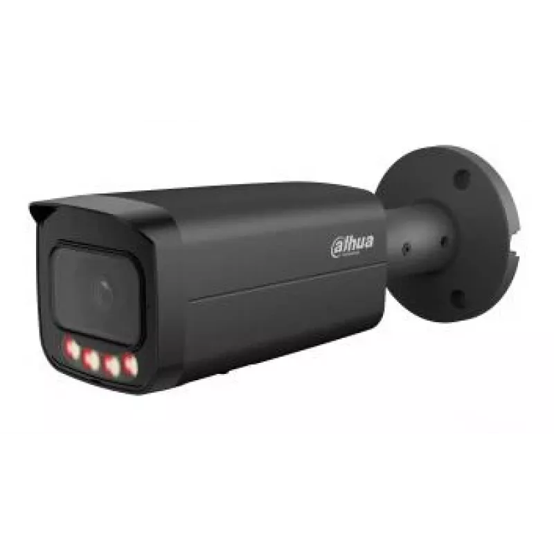 DAHUA IPC-HFW5559T-ASE-IL-0280B-BLACK 5MP Outdoor Bullet Network Camera with AI, 60m IR, IP67, IK10, PoE
