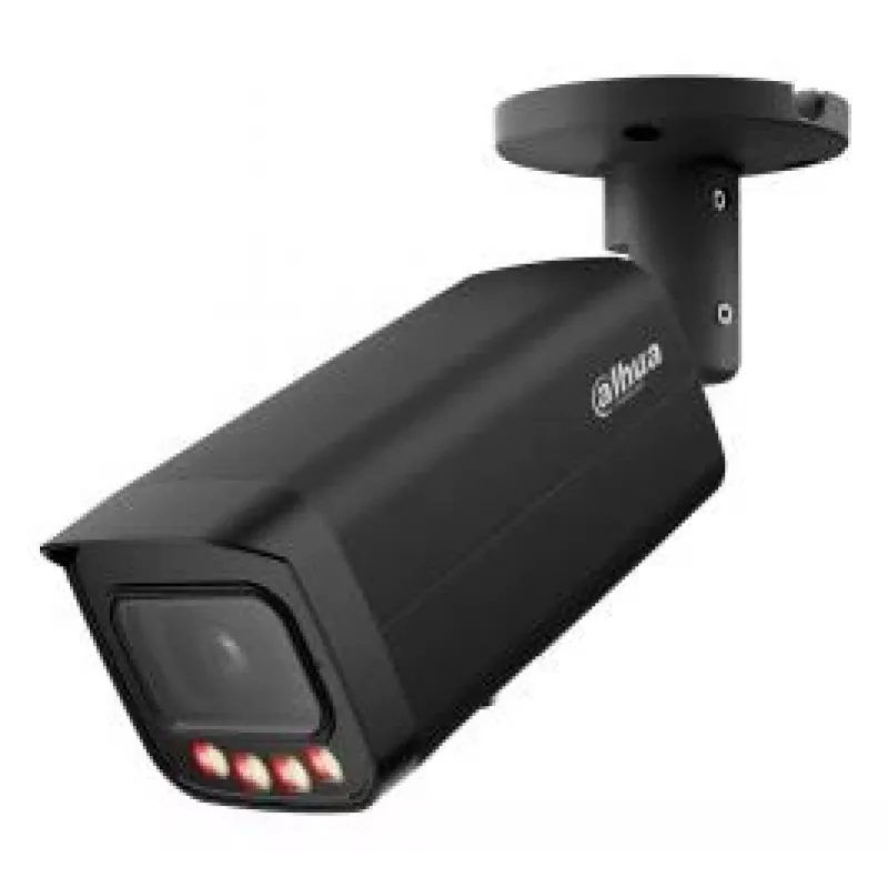 DAHUA IPC-HFW5559T-ASE-IL-0280B-BLACK 5MP Outdoor Bullet Network Camera with AI, 60m IR, IP67, IK10, PoE