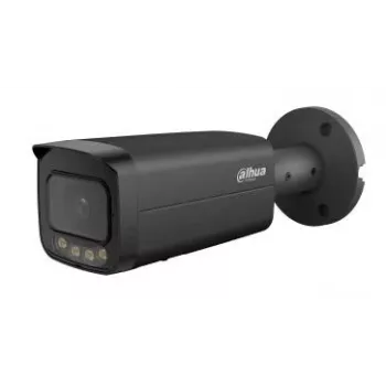 DAHUA IPC-HFW5559T-ASE-IL-0280B-BLACK 5MP Outdoor Bullet Network Camera with AI, 60m IR, IP67, IK10, PoE
