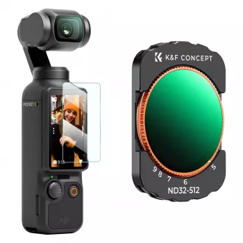 KF Variable ND Filter ND32-ND512 Nano-X for DJI Osmo Pocket 3