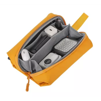 SUNNYLIFE B018-Y Yellow EVA Protective Case Organizer for DJI Osmo Pocket 3, Insta360 X3, Insta360 Go 3