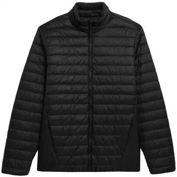 4F Men's Down Jacket M084 Deep Black 600 Fill Power Regular Fit