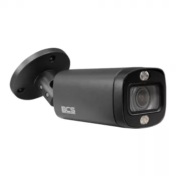 BCS BCS-TA45VSR8L6-G 5MP HD Analog Bullet Camera with Motorized Varifocal Lens, 60m Smart IR, IP67, AHD/TVI/CVI/CVBS