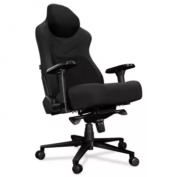 YUMISU 2053 Magnetic Office Chair, Fabric Upholstery, Black (Y-2053F-BB-M)
