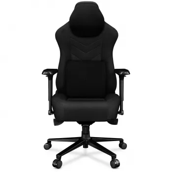 YUMISU 2053 Magnetic Office Chair, Fabric Upholstery, Black (Y-2053F-BB-M)