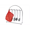 LEAN TOYS 6722 Stainless Steel Pots and Pans Set for Children, 23-Piece Toy Kitchen Cookware with Utensils and Play Food, Silver