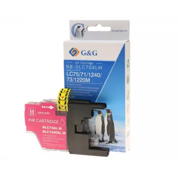G&G Compatible Ink Cartridge Brother LC-1240M Magenta