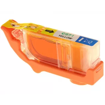 G&G Compatible Ink Cartridge for Canon CLI-521Y Yellow (2936B001)