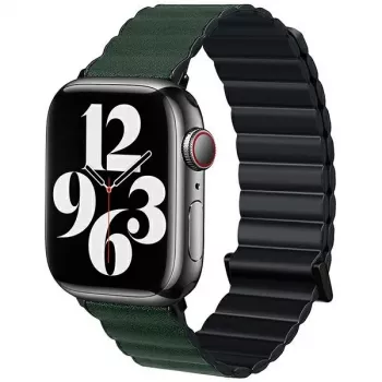 Beline Magnetic Pro Apple Watch Strap 38/40/41mm Black/Green