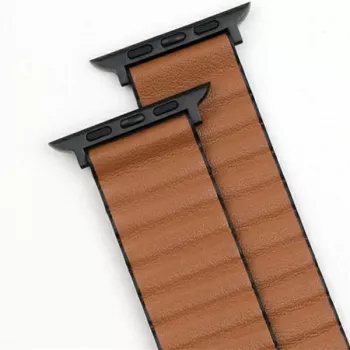 Beline Magnetic Pro Apple Watch Strap 42/44/45/49mm Black/Brown