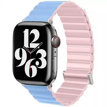 Beline Magnetic Pro Strap for Apple Watch 42/44/45/49mm Pink/Sierra Blue