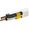IVENSIS IPDT60 White Installation Cable Trunking 60x40 mm 2 m PVC