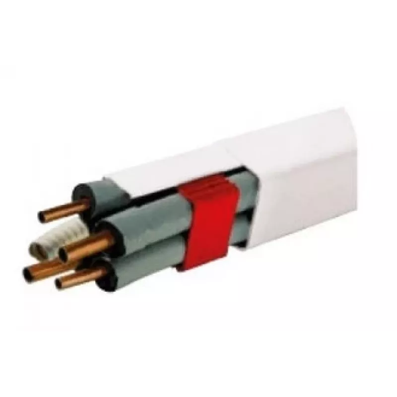 IVENSIS IPDT80 White PVC Cable Trunking 80x60mm 2m