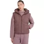 4F Women's Dark Brown Insulated Vest F299 Size M