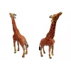 LEAN TOYS Giraffes Figurines Educational Family 3 Pieces + Africa Background