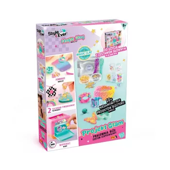 EPEE Projekt Glam Jewellery Studio Expansion Set – Over 100 Beads, Charms & Accessories for Custom Bracelets and Necklaces, Ages 6+