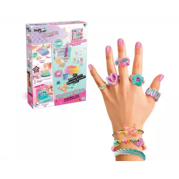 EPEE Projekt Glam Jewellery Studio Expansion Set – Over 100 Beads, Charms & Accessories for Custom Bracelets and Necklaces, Ages 6+