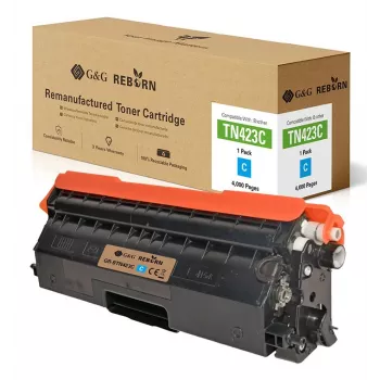 G&G 21189 Compatible Cyan Toner Cartridge for Canon i-SENSYS LBP7200Cdn, LBP7210Cdn, LBP7660Cdn, LBP7680Cx, MF8330Cdn, MF8340Cdn, MF8350Cdn, MF8360Cdn, MF8380Cdw, MF8540Cdn, MF8550Cdn, MF8580Cdw (Replaces CRG-718C)