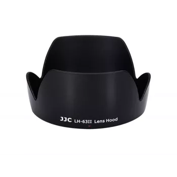 JJC Lens Hood for Canon EW-63II, Bayonet Mount, Petal Shape, Black