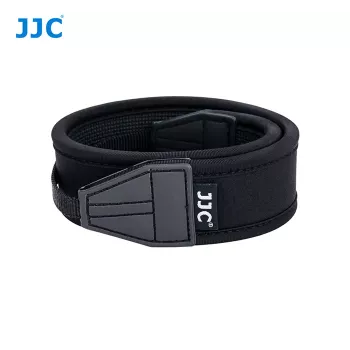 JJC Neoprene Neck Strap for Camera, Adjustable, Black