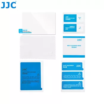 JJC GSP-XE5 Tempered Glass LCD Screen Protector for Fujifilm X-E5 - 9H Hardness, 0.3mm, 2.5D Rounded Edges, Oleophobic Coating, Bubble-Free Installation