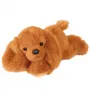 LEAN TOYS Plush Cocker Spaniel Dog with Weighted Paws Brown 30cm