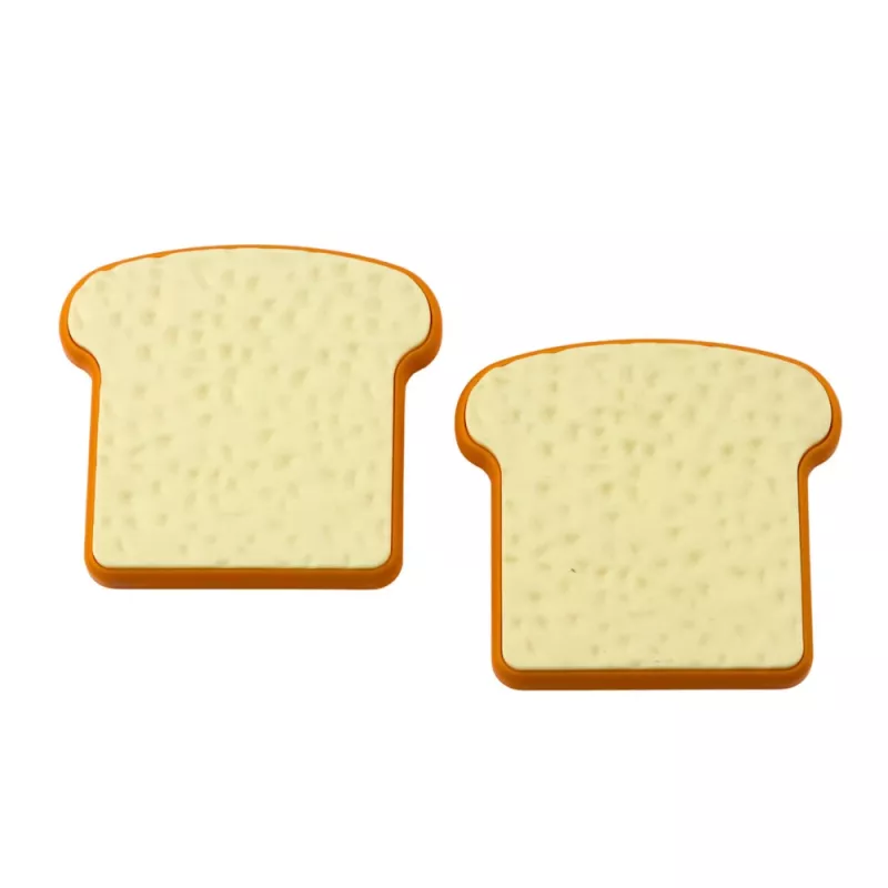 LEAN TOYS Kids Kitchen Toaster with Pop-Up Toast, Blue Wooden Toy