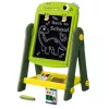 LEAN TOYS Double-Sided Magnetic Dry Erase Board Dinosaur Green with Accessories