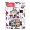 LEAN TOYS Children's Kitchen Playset with Water, Steam, Lights and Sounds, 33 Accessories, Multi-Colour