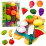 LEAN TOYS Fruit Chopping Set Board Knife Educational Accessories For Children