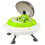 LEAN TOYS UFO Spaceship with Astronaut Figure, Lights & Sounds, Green