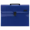 LEAN Expanding File Folder Document Organizer 13 Compartments Blue A4