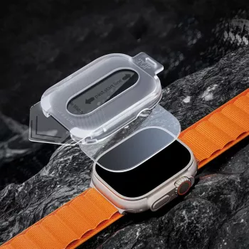 Tech-Protect Easy Set+ Screen Protector for Apple Watch Ultra 1/2/3 (49 mm), 2-Pack