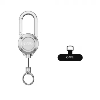 TECH-PROTECT ATH02 Urbanloop Anti-Theft Holder for AirTag Silver