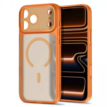 TECH-PROTECT MagPrime MagSafe Case for iPhone 17 Pro Max / 18 Pro Max - Matte Cosmic Orange
