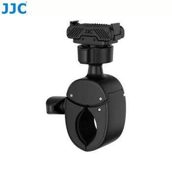 JJC HM-OA5 Quick Release Handlebar Clamp Mount for DJI Osmo Action 5 Pro/4/3, Osmo Pocket 3/2 - 360° Swivel, Anti-Slip, Tool-Free