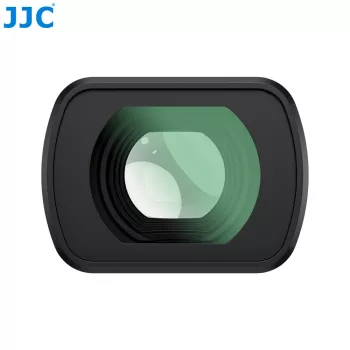 JJC 0.72x Wide-Angle Lens for DJI Osmo Pocket 3 / 4, Magnetic Mount, Multi-Coated Optical Glass, Black