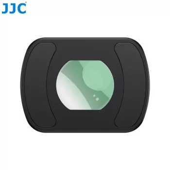 JJC 0.72x Wide-Angle Lens for DJI Osmo Pocket 3 / 4, Magnetic Mount, Multi-Coated Optical Glass, Black