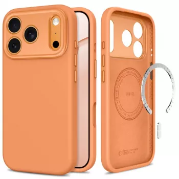 TECH-PROTECT UNIQ MagSafe CC Case for iPhone 17 Pro Max / 18 Pro Max - Cosmic Orange