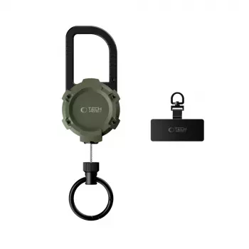 TECH-PROTECT ATH03 Urbanloop Anti-Theft Holder for Apple AirTag Military Green
