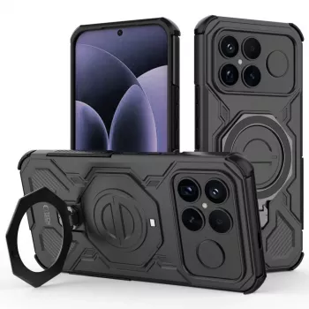 TECH-PROTECT TacticStand MagSafe Case for Xiaomi Poco F8 Ultra - Black