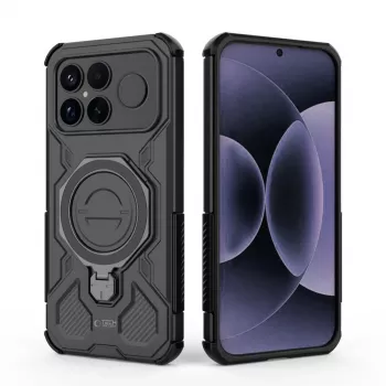 TECH-PROTECT TacticStand MagSafe Case for Xiaomi Poco F8 Ultra - Black